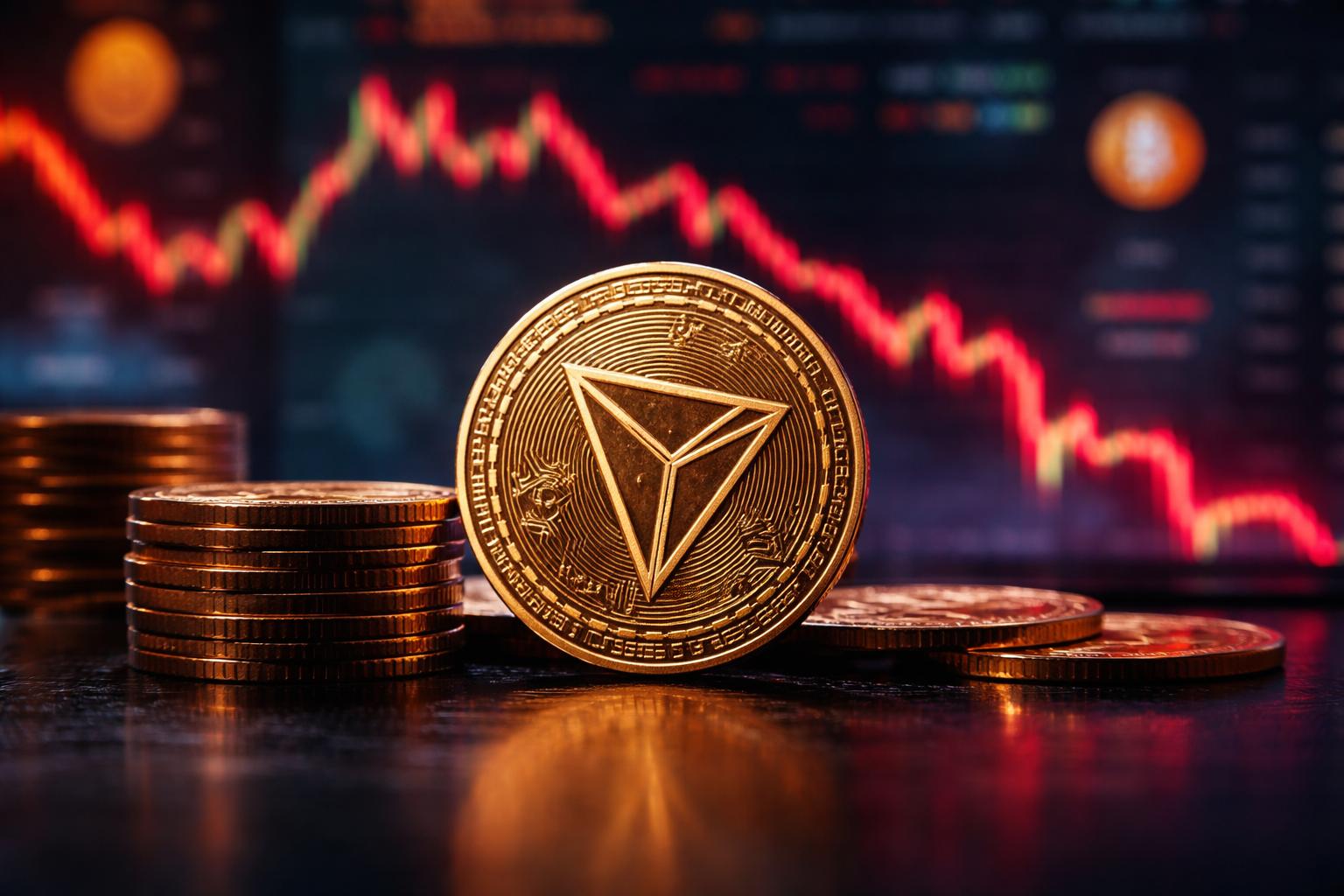TRON (TRX) price drops 4% after brief rally: $0.35 support now in focus