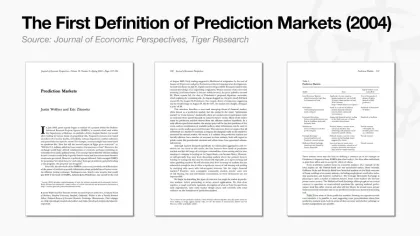 Tiger Research :扎克伯格开始押注预测市场,而亚洲国家却仍视其为赌博