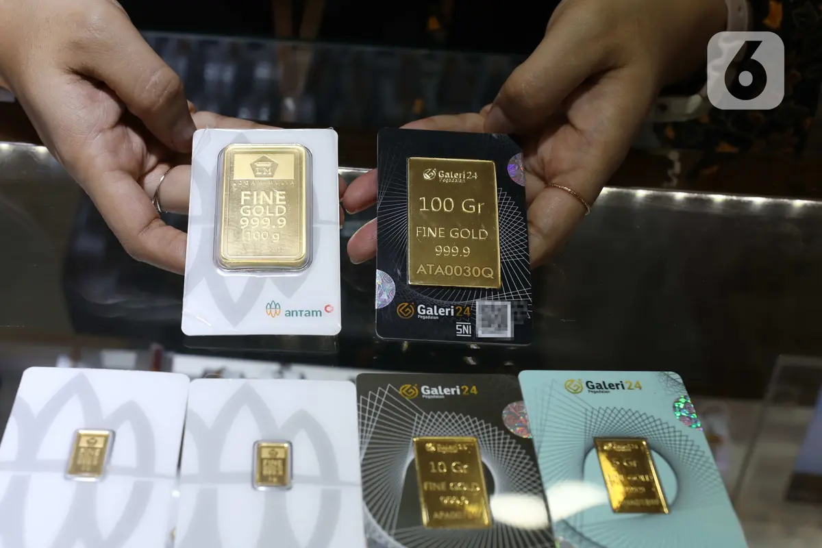 Harga Emas Antam Hari Ini Naik Rp 8.000, Cek Rincian di Sini image 0