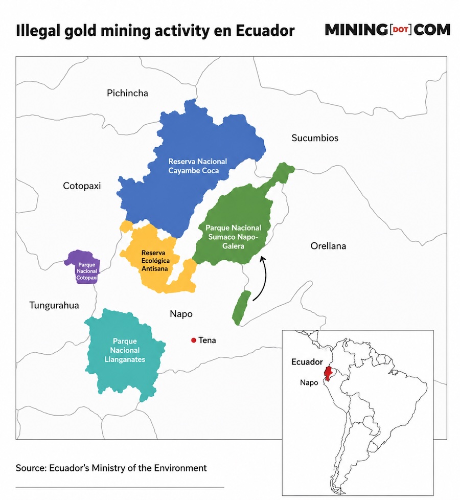 Gangs hijack Ecuador’s gold mining supply chain image 0