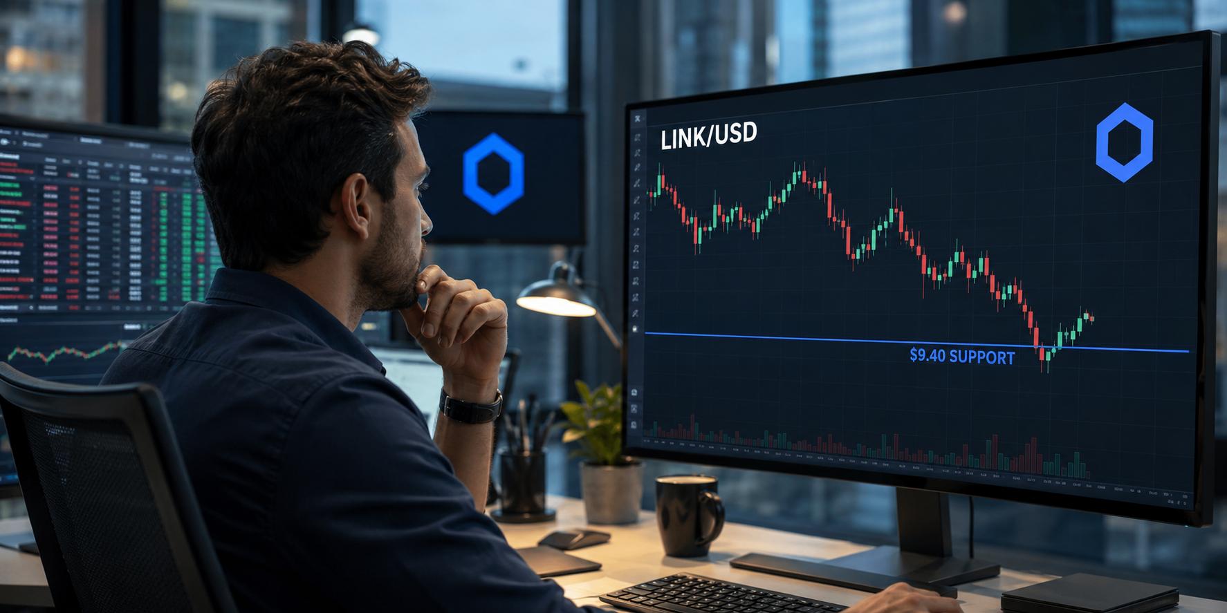 Chainlink pauses near $9.56 as ETF inflows support breakout hopes image 0