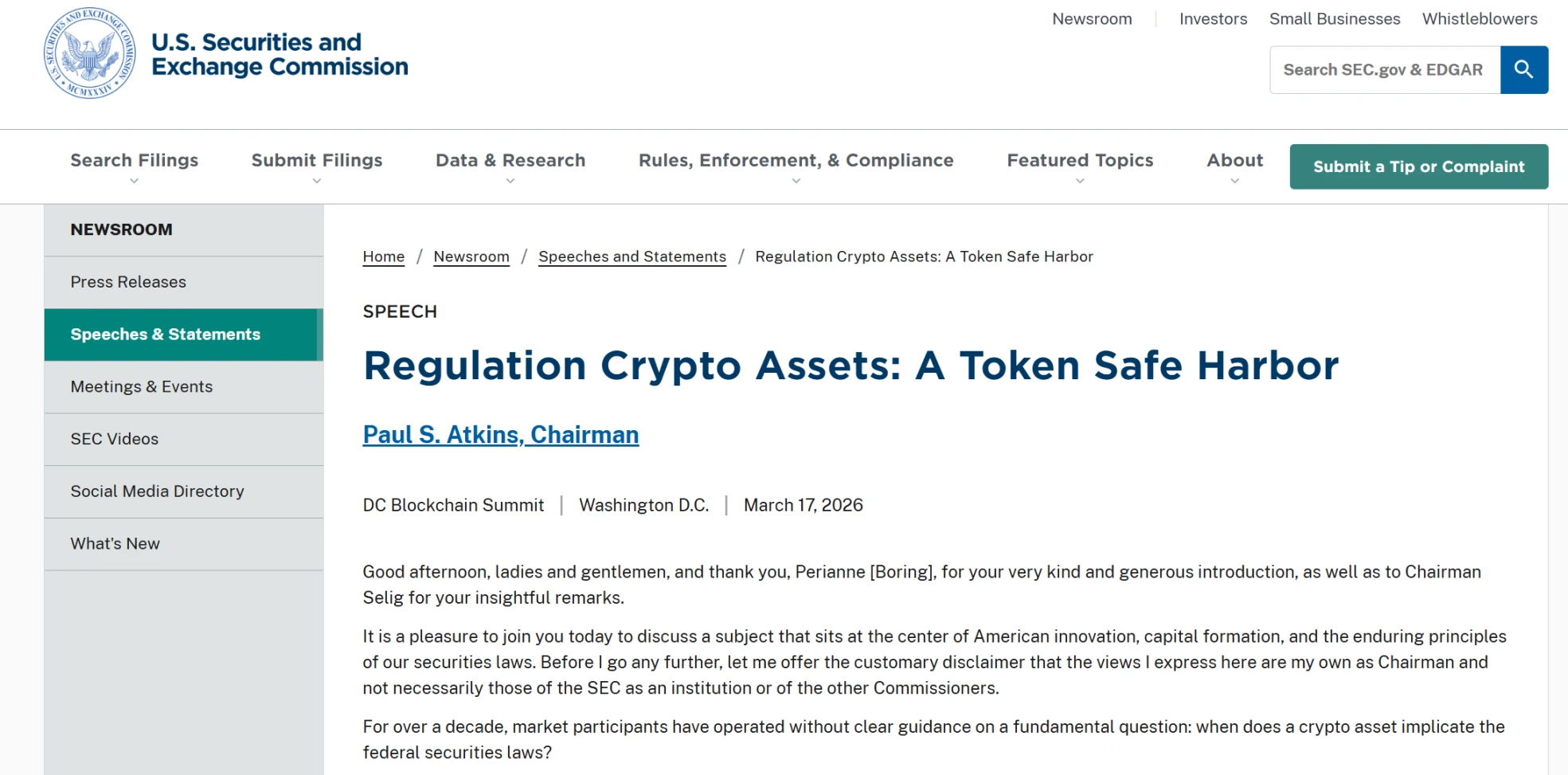 监管靴子落地: SEC 与 CFTC 握手言和,加密市场进入「大航海」时代? image 0