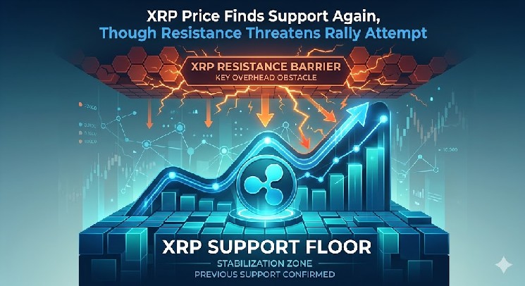 XRP Price Finds Support Again, Though Resistance Threatens Rally Attempt image 1