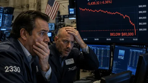 Bitcoin struggles below $80,000 amid institutional withdrawal