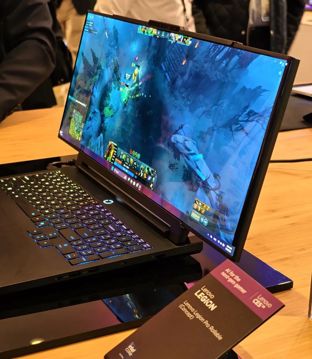 Lenovo held a tech gala at the Sphere, showcasing both foldable phones and foldable computers | CES image 0