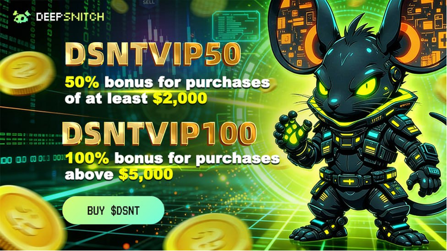  Best Crypto Presale: Offchain Labs Doubles Down on ARB Purchases, DeepSnitch AI Attracts Whales Through Massive Bonuses 