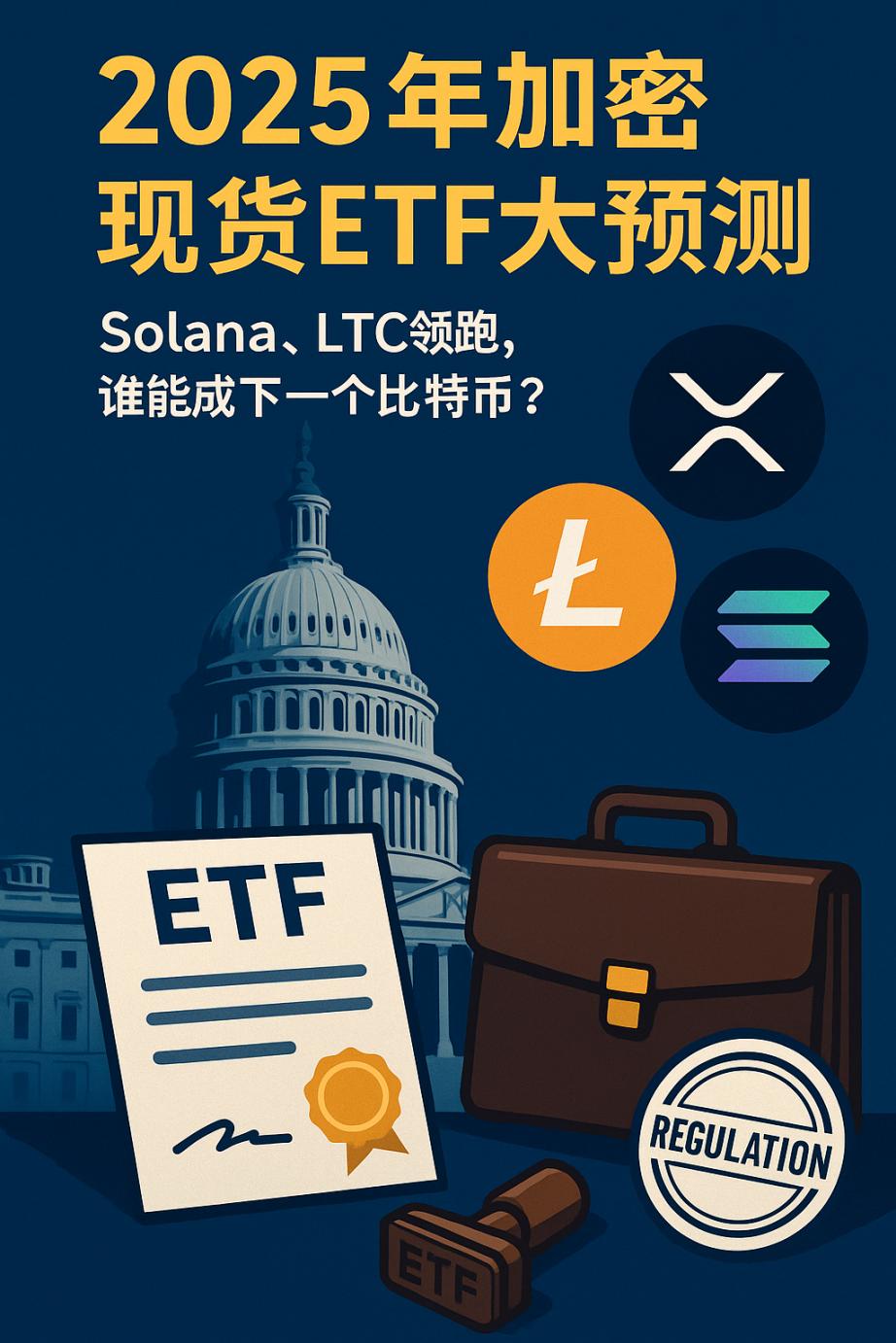 现货 ETF 获批概率大公开：Solana、LTC 领跑，SUI、TRX 无望？ image 0