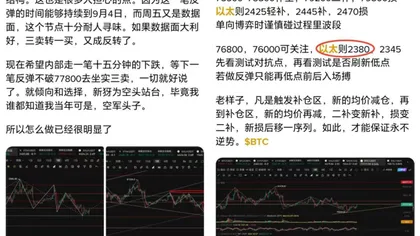 新犽讲缠：比特币9.3后市可能