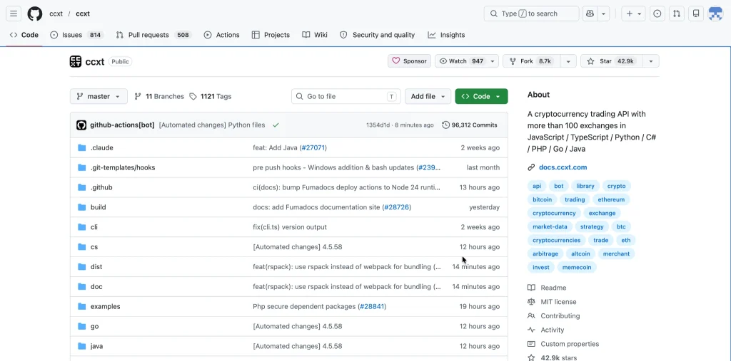 Best 10 Crypto APIs for AI Agents and Trading Bots image 10