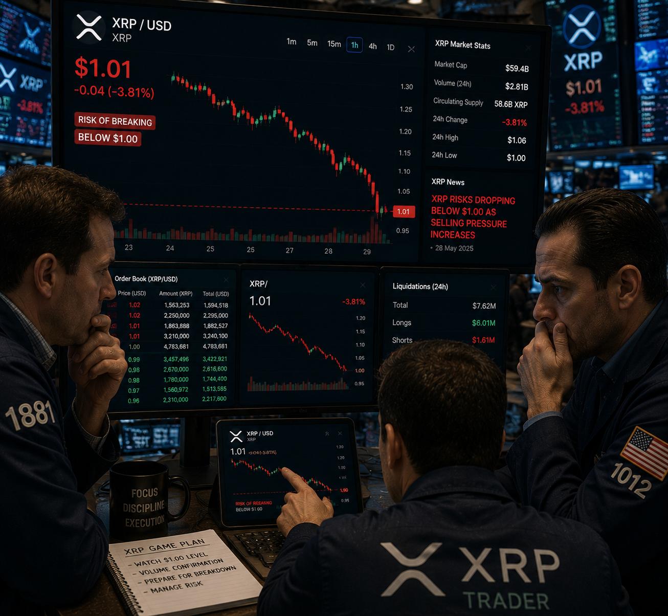 XRP struggles below key resistance amid geopolitical tensions image 0