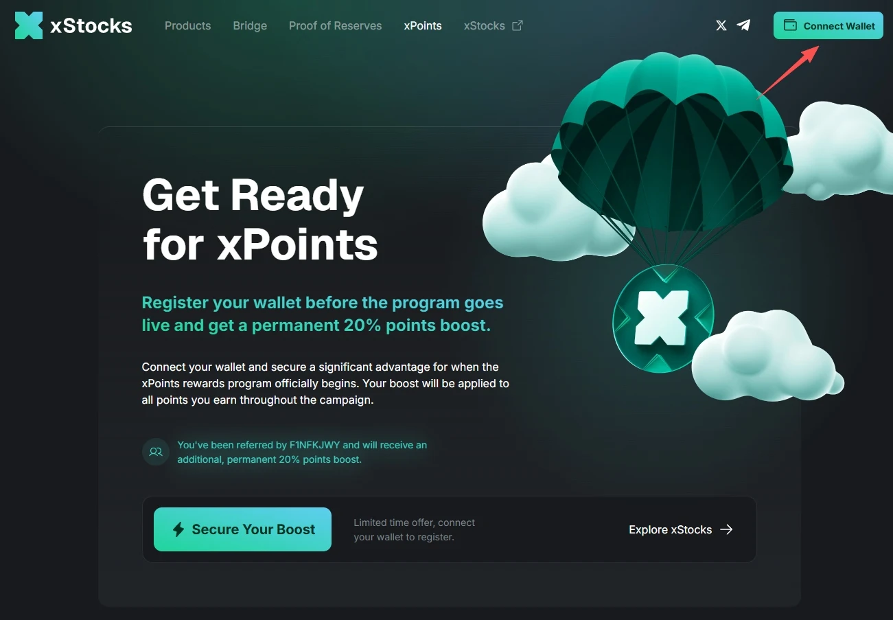 热门交互合集 | xStocks 积分活动已上线； Tempo 主网启动（ 3 月 25 日） image 2