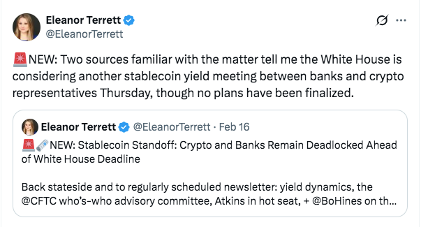 أخبار العملات المستقرة البيت الأبيض يدرس إجراء محادثات جديدة بشأن العملات المستقرة في ظل الصراع بين العملات الرقمية والبنوك