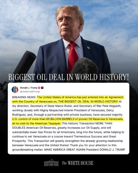 US-Venezuela oil pact raises legal, transparency doubts image 0