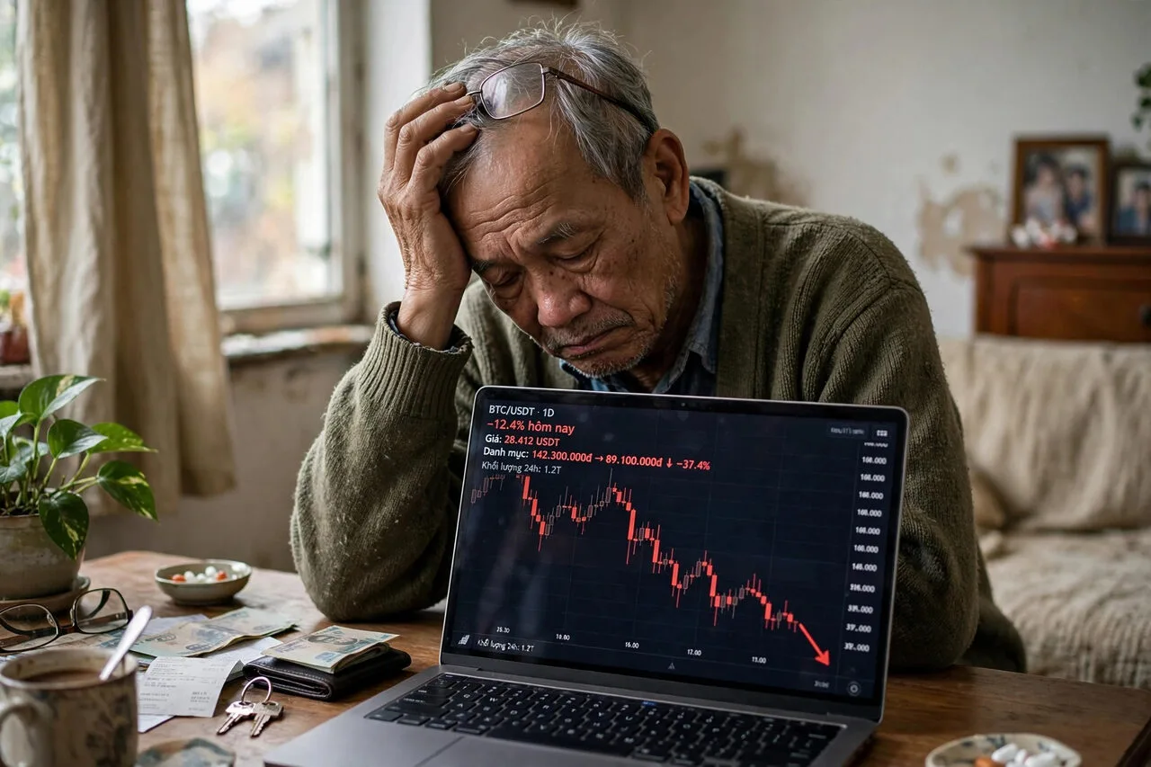 Dùng toàn bộ tiền mã hóa làm tài sản thế chấp, nhà đầu tư rơi vào cảnh gần như mất trắng sau cú sập image 1