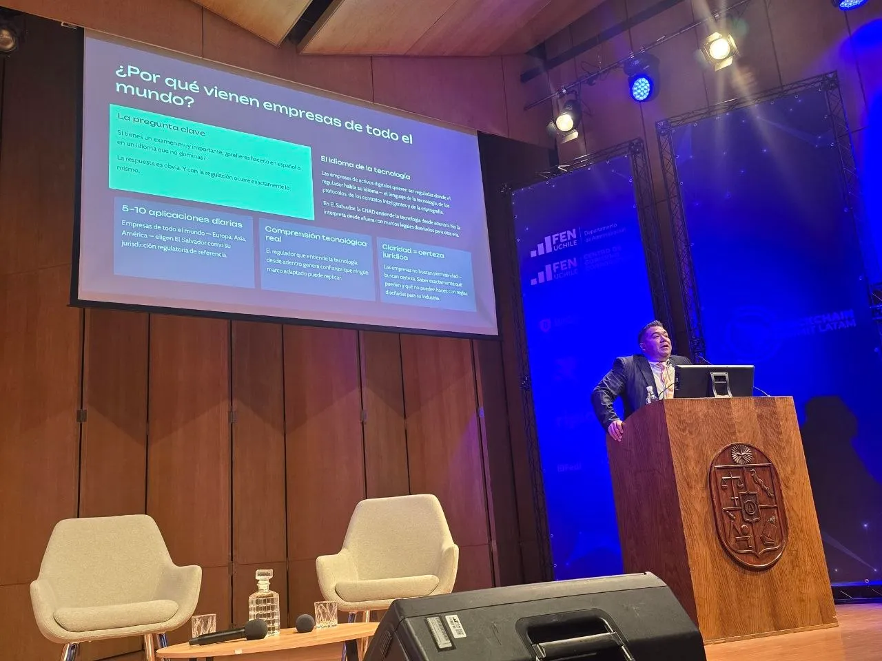 El Salvador en el Blockchain Summit Latam Chile 2026: por qué los activos digitales exigen su propio regulador