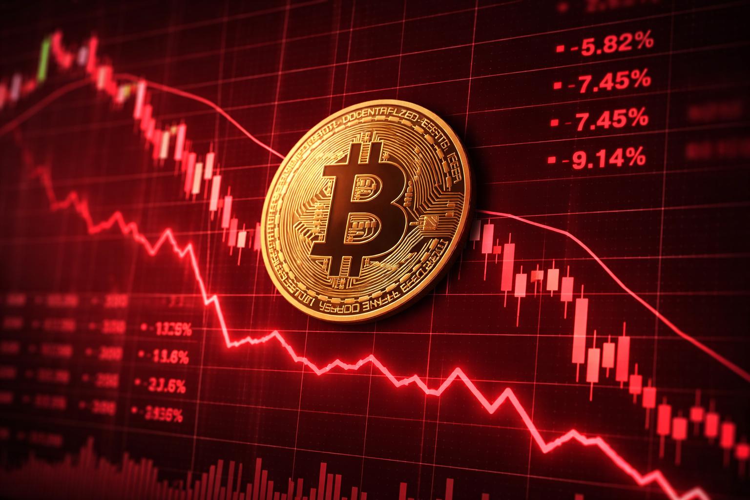 Bitcoin falls below $61k amid geopolitical tensions and ETF outflows