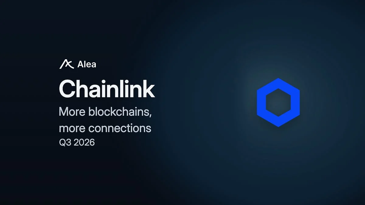 Alea 研报：银行和清算巨头各建各的链，反成 Chainlink 的生意 image 0