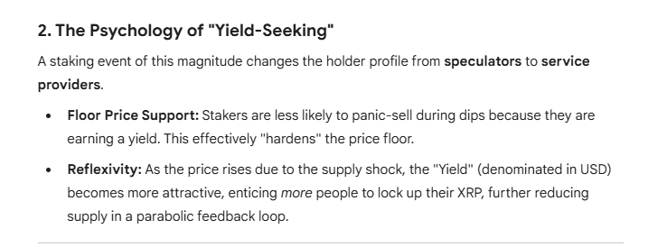 XRP Price if 30% of XRP Is Staked from Current Circulating Supply image 3