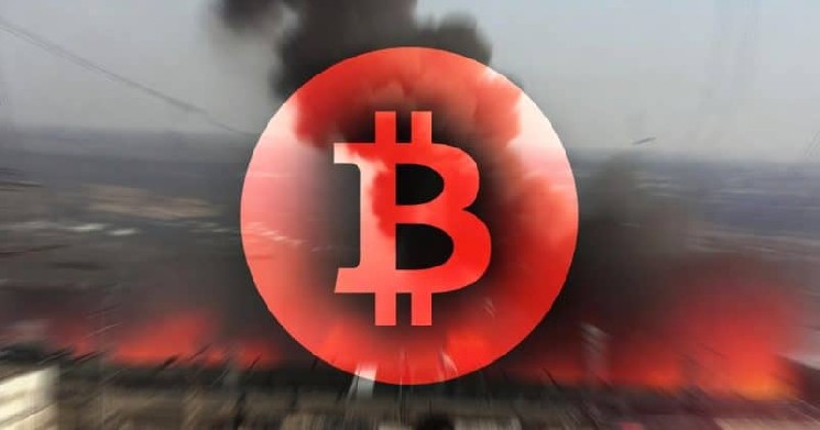 Bitcoin tumbles after Israel launches strike on Iran, triggering $100M in longs liquidated in 15 minutes image 1