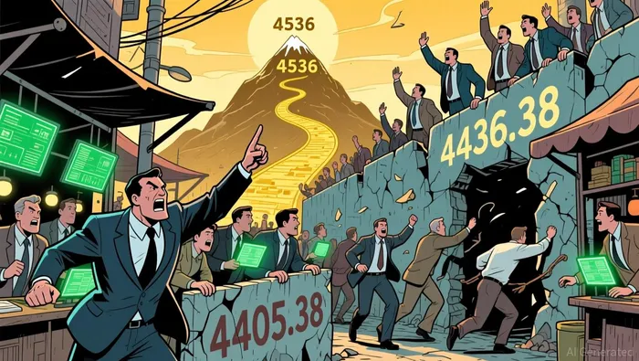 Gold's $4436 Breakout Test: Bullish Continuation or Overbought Reversal Looming?