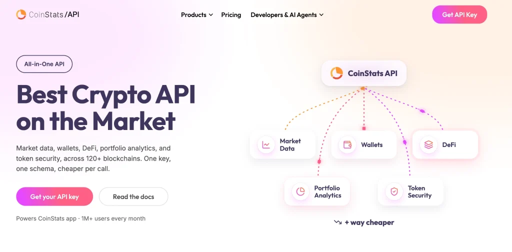 Best 10 Crypto APIs for AI Agents and Trading Bots image 1