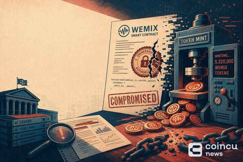 WEMIX Contract Ownership Compromised, 5.22M Tokens Illegally Minted image 0