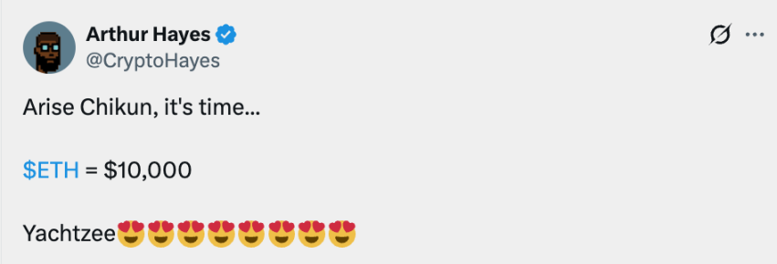 Arthur Hayes 2025 交易账本：左手喊单造梦，右手链上清仓 image 8