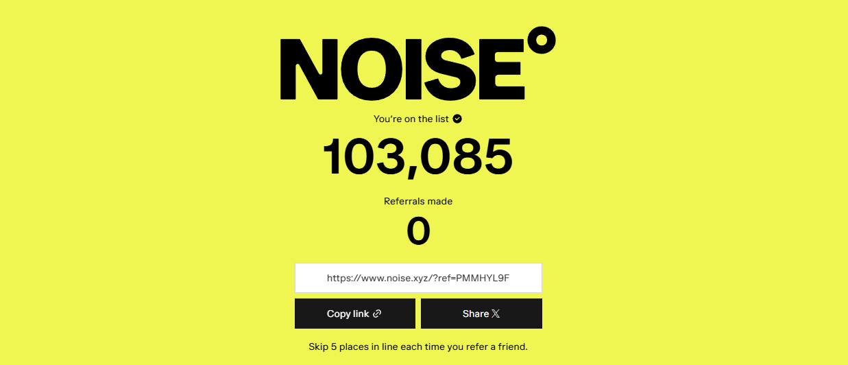 热门交互合集 | xStocks 上线积分计划； Noise 候补名单申请（ 3 月 13 日）