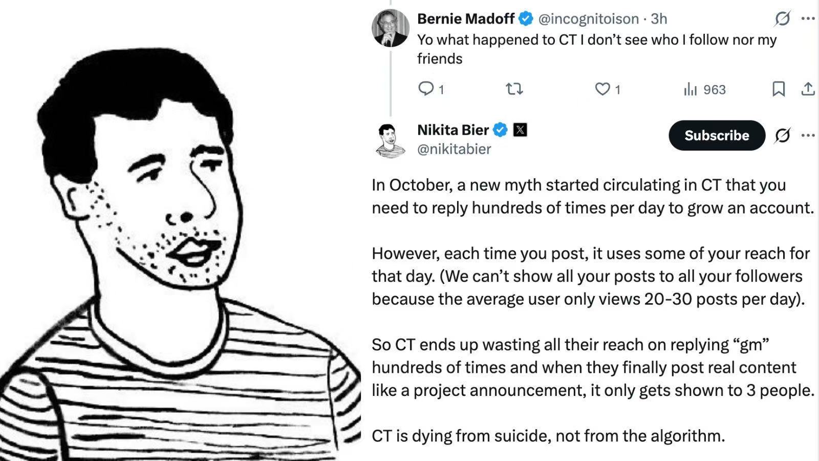 嘴撸玩家“天塌了”！推特封杀InfoFi，生态项目断臂求生 image 0