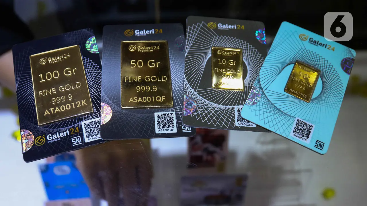 Harga Emas 24 Karat Hari Ini: Cek Rincian Antam, Pegadaian dan Hartadinata image 1