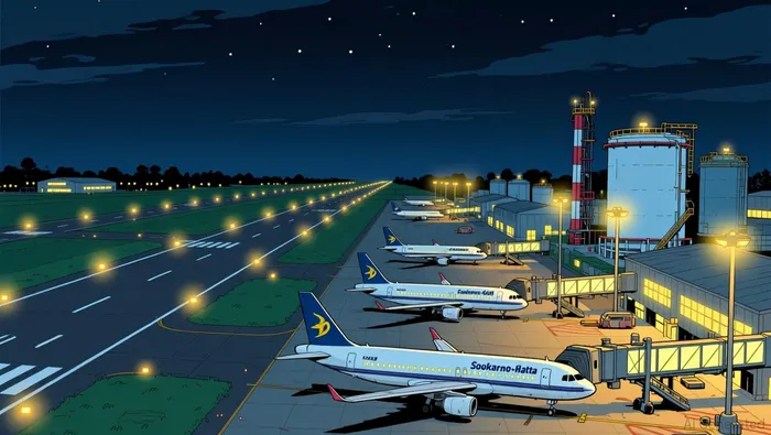 Indonesia faces a shortage of jet fuel, putting immediate pressure on airline profit margins