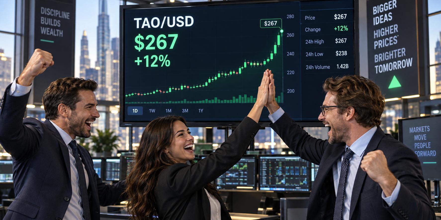 Bittensor targets $300 as TAO extends five-day rally image 0