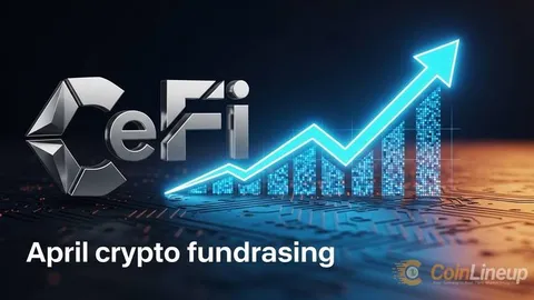 CeFi Leads $860M in April Crypto Fundraising Amid AI Bets