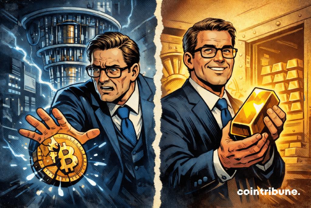 Bitcoin deemed too vulnerable: Jefferies bets on gold against quantum threat