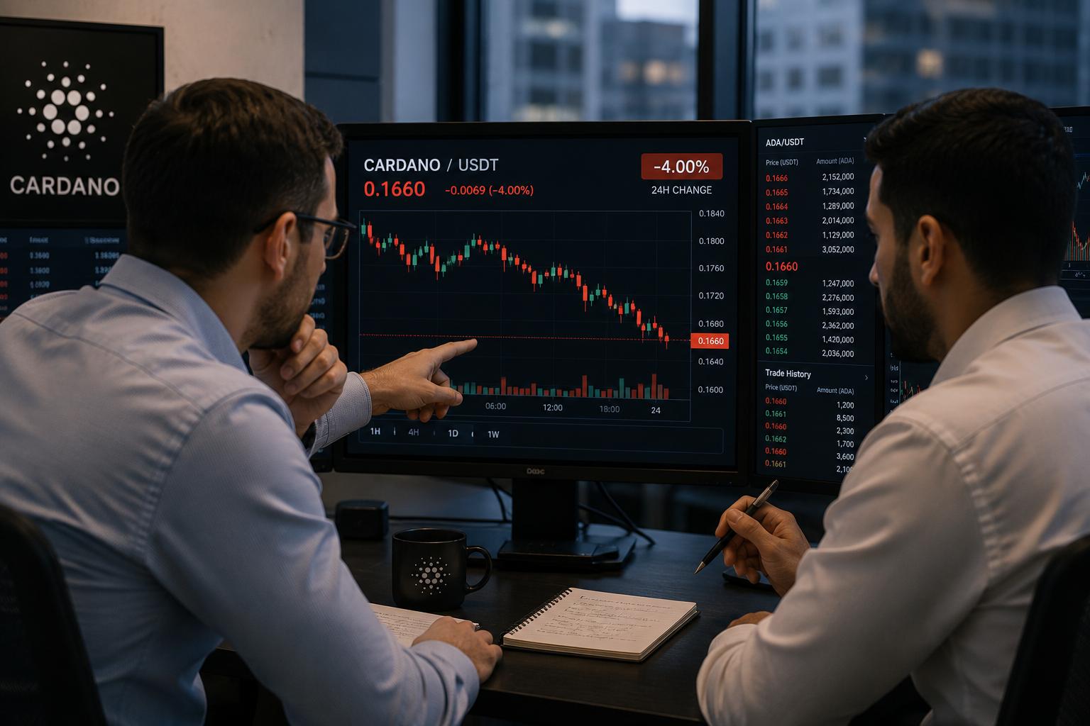 Bears maintain control for ADA as mixed derivatives signal market uncertainty image 0