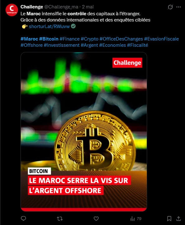 Crypto interdite mais 6 millions d’utilisateurs quand même : Le Maroc obligé de changer de cap