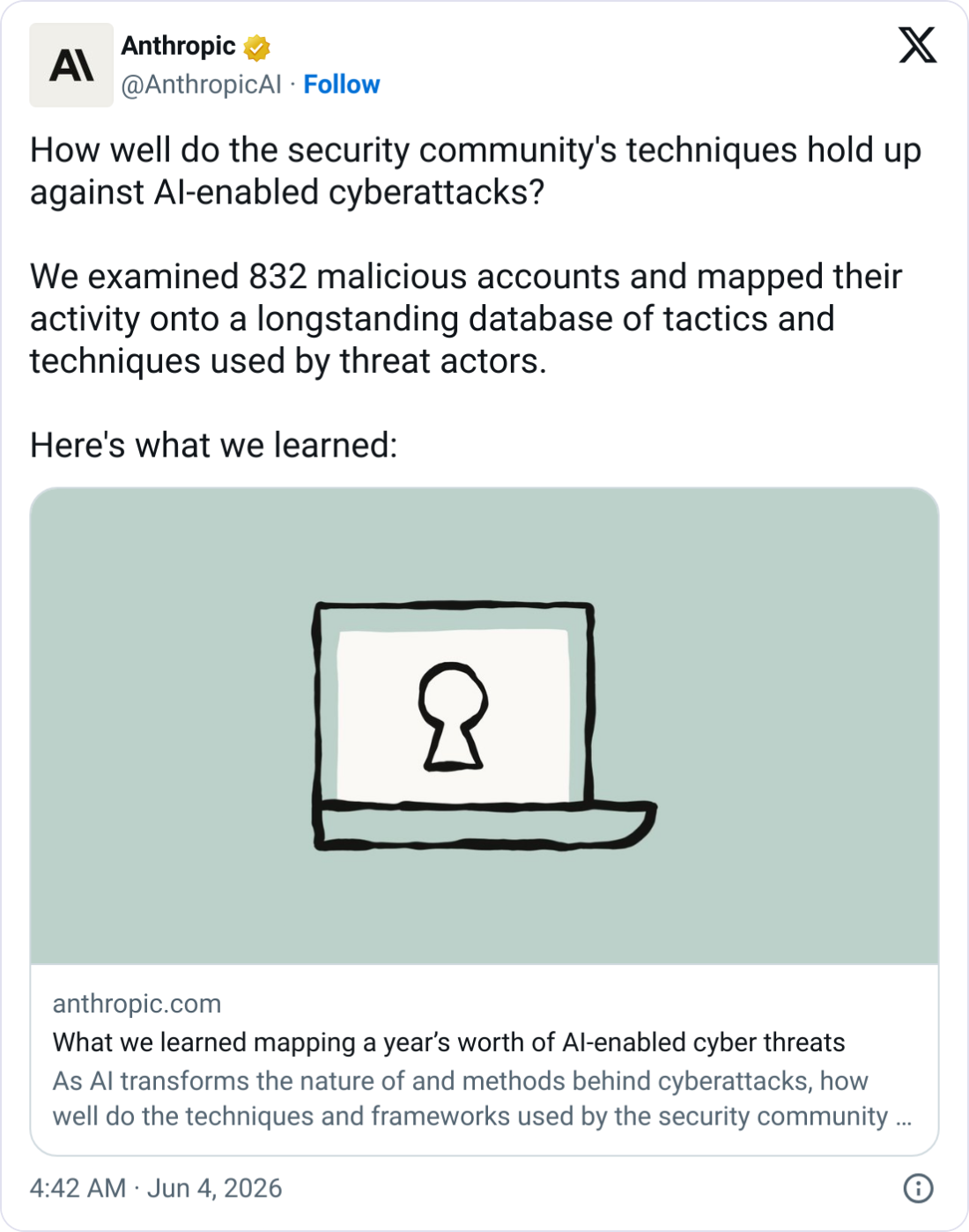67% of banned Anthropic accounts used AI to prep for cyberattacks