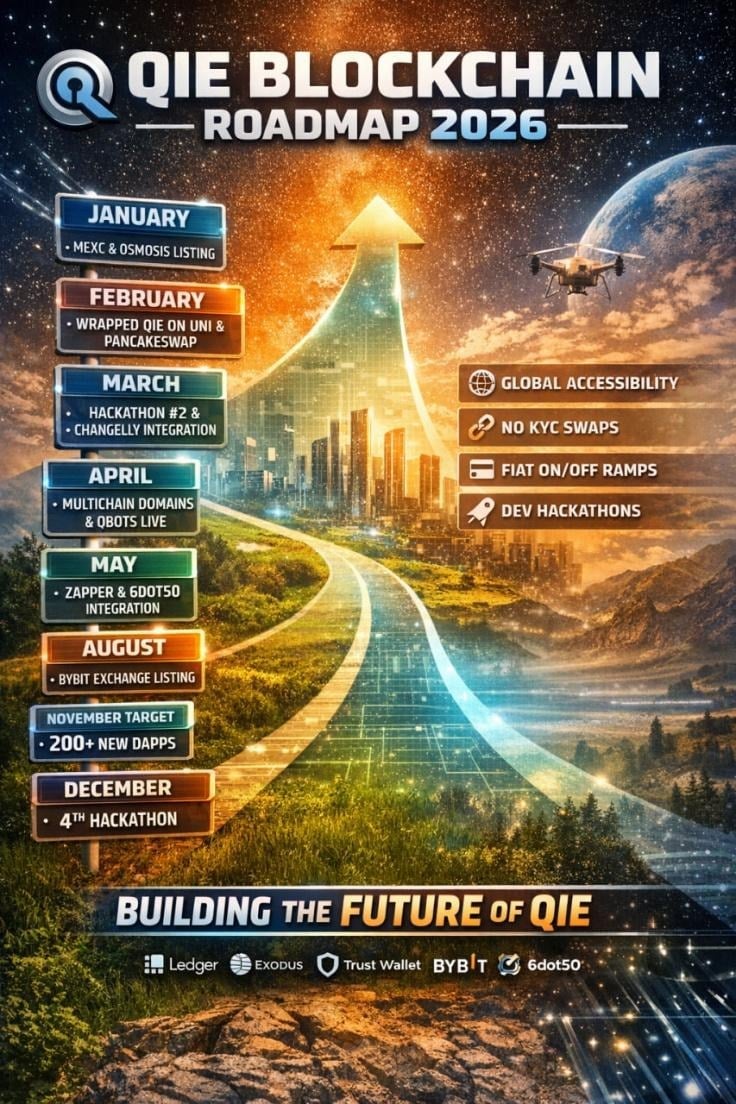 QIE 2026 Roadmap: Building the Infrastructure for Real Web3 Use