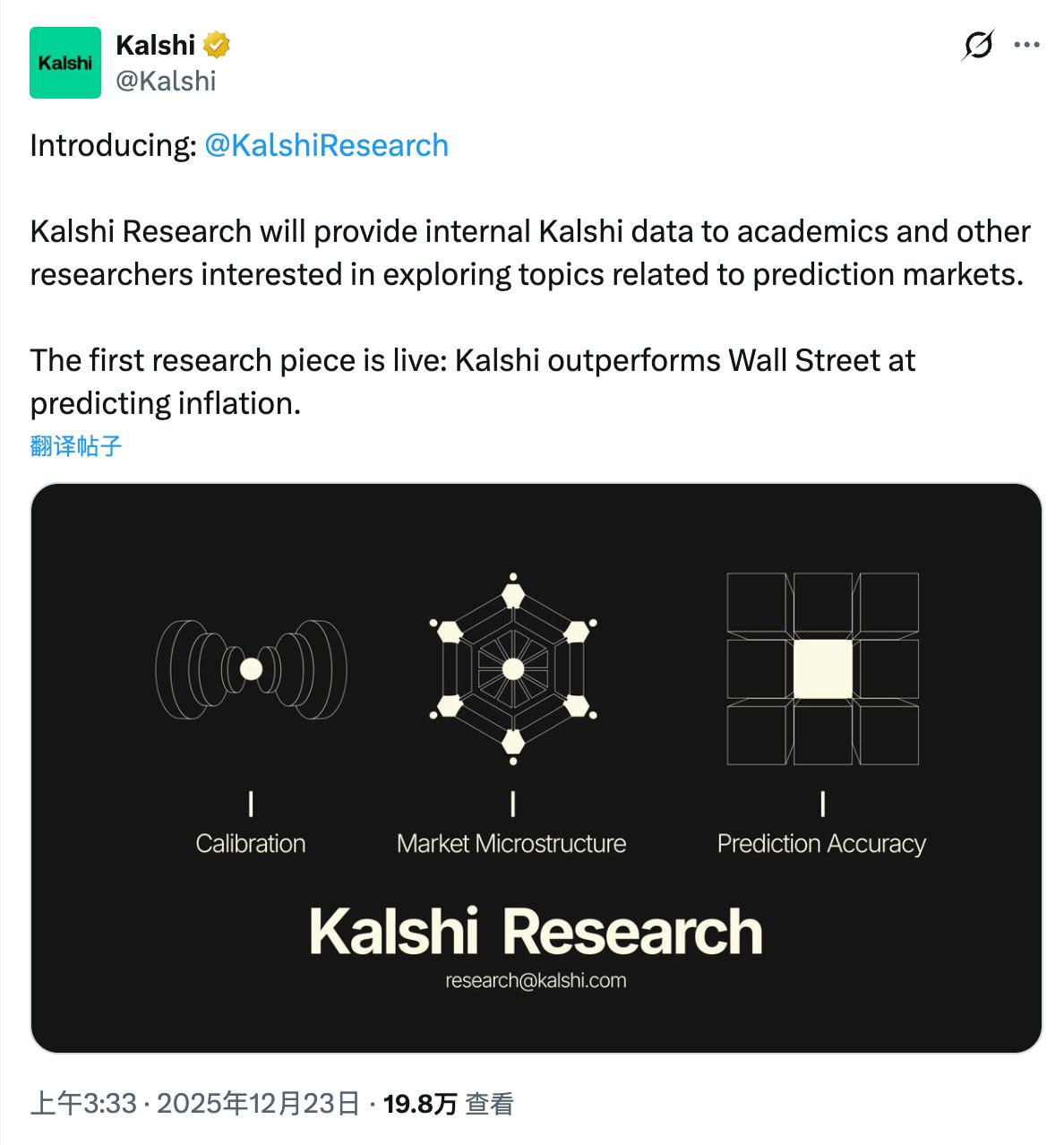 Kalshi 首份研报出炉:在预测 CPI 时,群体智慧如何吊打华尔街智囊团