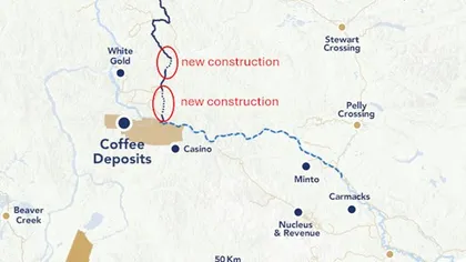 Talamore gets key road permit for Coffee gold project