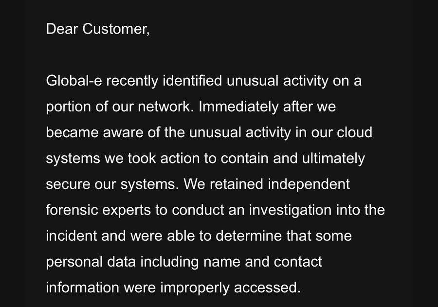 Ledgerのデータ漏洩、Global-e経由で顧客情報が流出、ZachXBTが新たなサードパーティの侵害を指摘 image 1