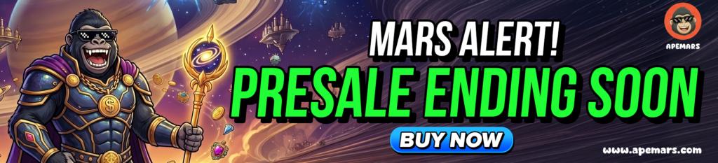 APEMARS’ Presale Charges Ahead of The 7 Next Crypto to Hit $1 List With LAUNCH350 Bonus Code