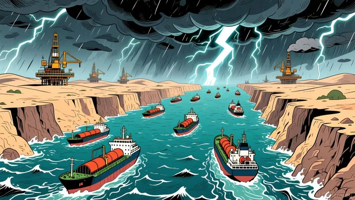 Iran's Conflict: Oil Flow Volatility and Crypto Stress Test