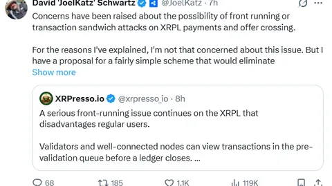 هجوم «ساندويتش» على دفتر الأستاذ XRP: الرئيس التنفيذي السابق للتكنولوجيا في «ريبل» يشارك رؤية مهمة حول تدابير الأمان