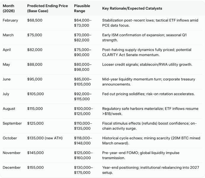 Как будет меняться цена биткоина до конца 2027 года по версии ИИ?  image 0