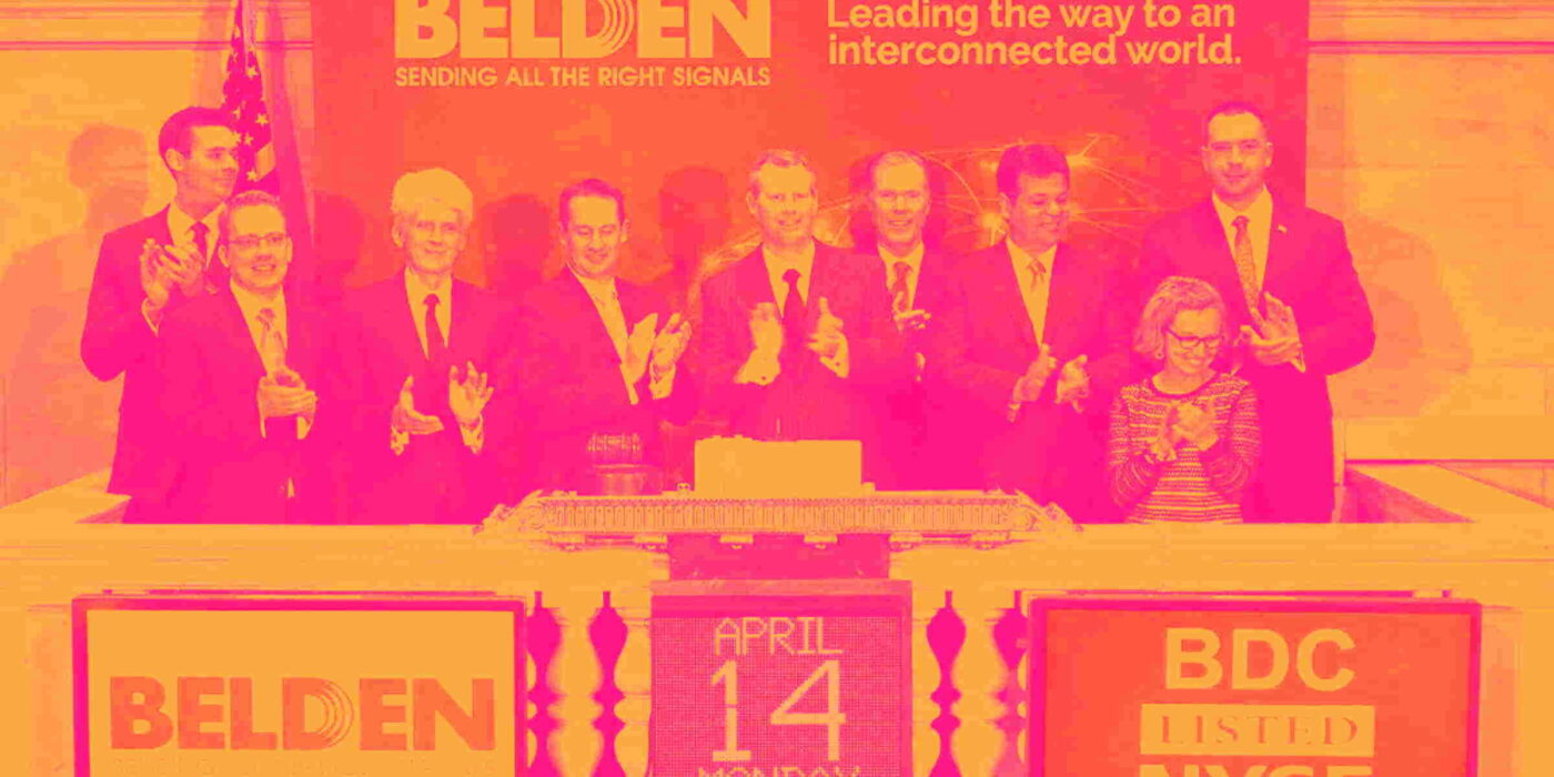 Why Belden (BDC) Stock Is Falling Today image