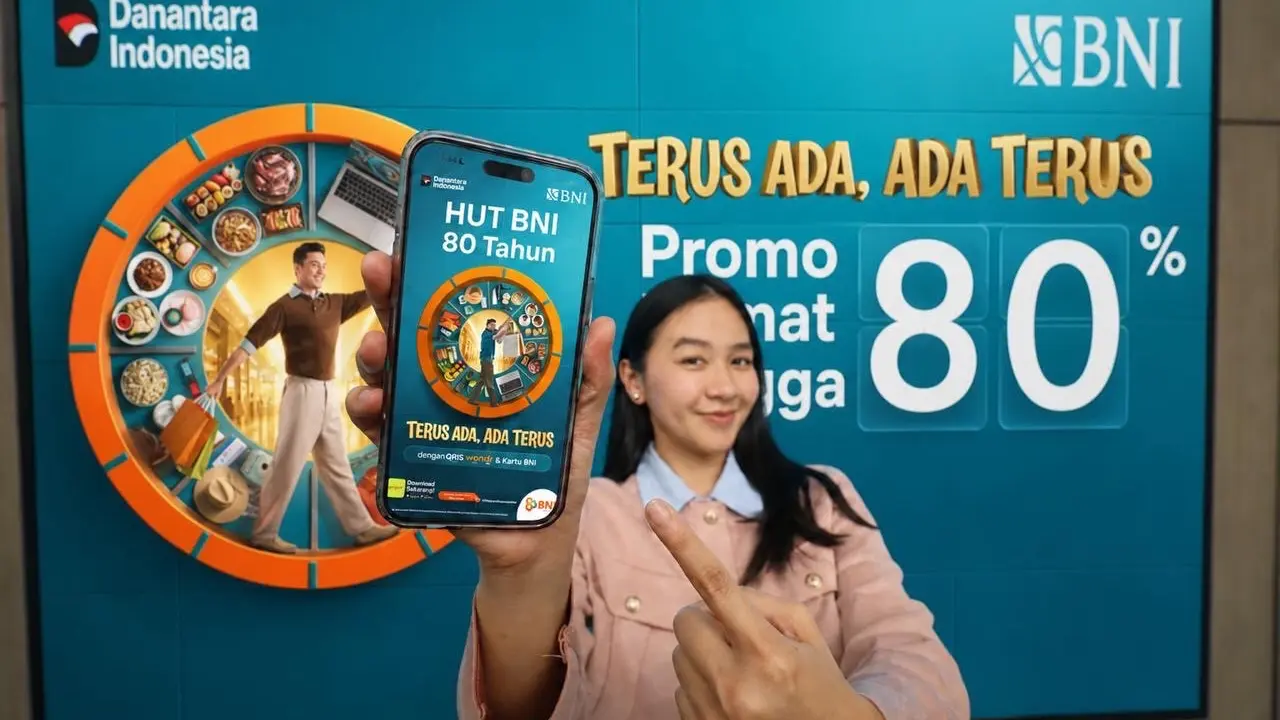 Rayakan HUT ke-80, BNI Beri Apresiasi Nasabah Lewat Program ‘Terus Ada, Ada Terus’ image 1