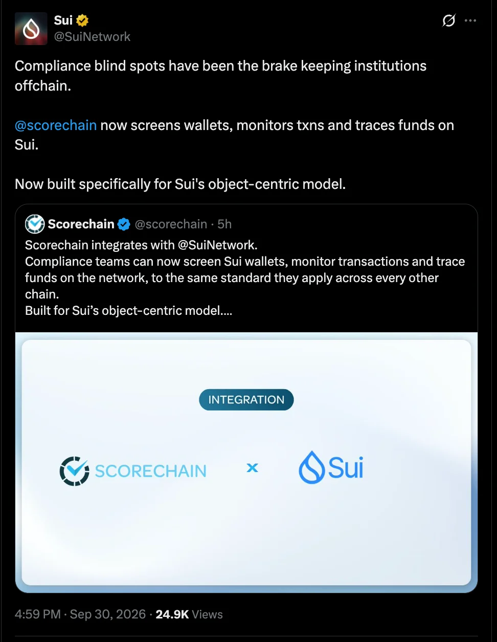 SUI crypto hits 6B transaction blocks, but rising funding flashes a warning image 2