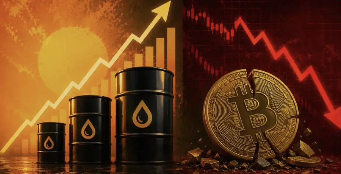 CryptoQuant giải thích mối liên hệ giữa Bitcoin và dầu mỏ image 1