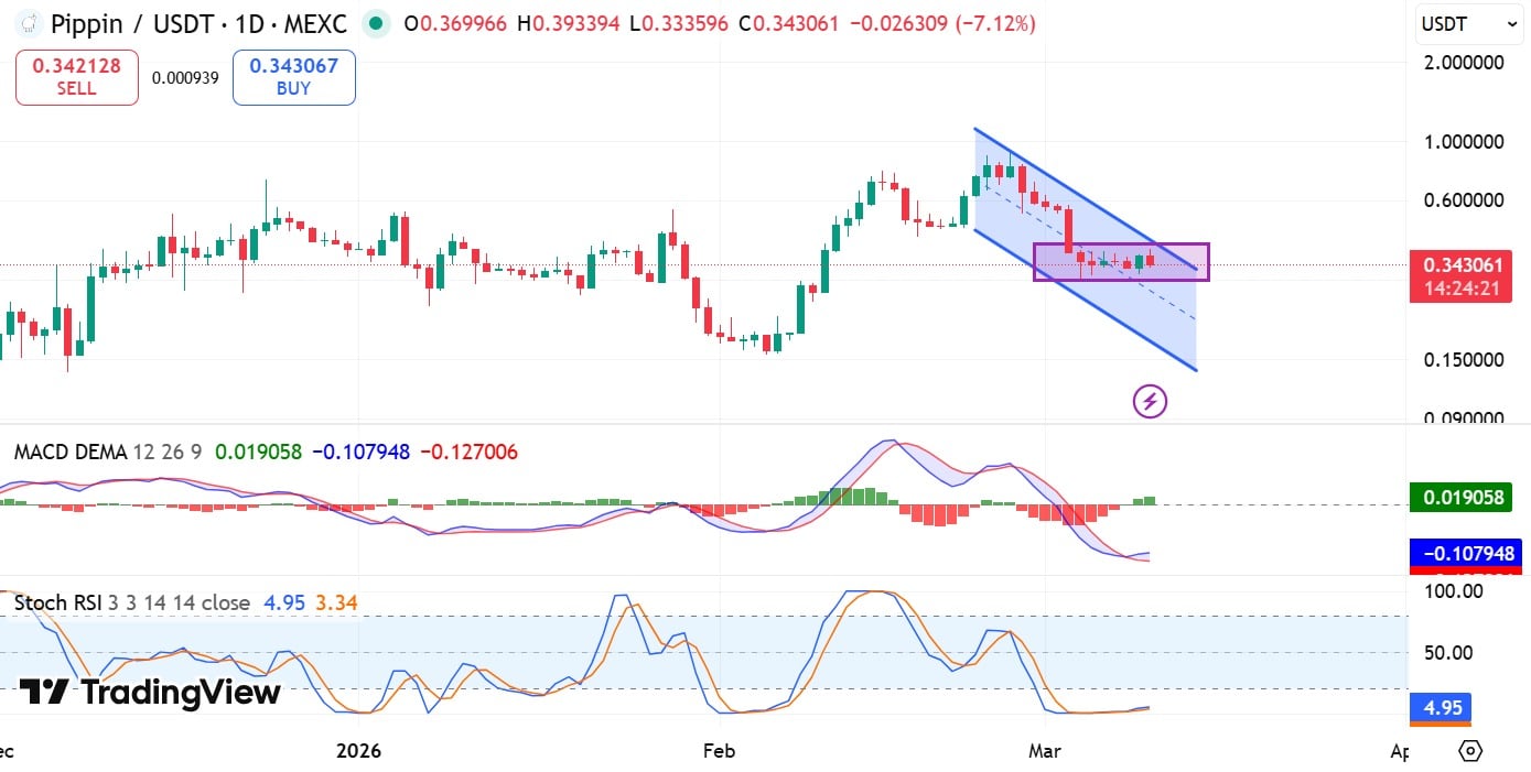 Qual è il prossimo passo per PIPPIN mentre il memecoin rimane in una fase laterale? Analisi... image 3